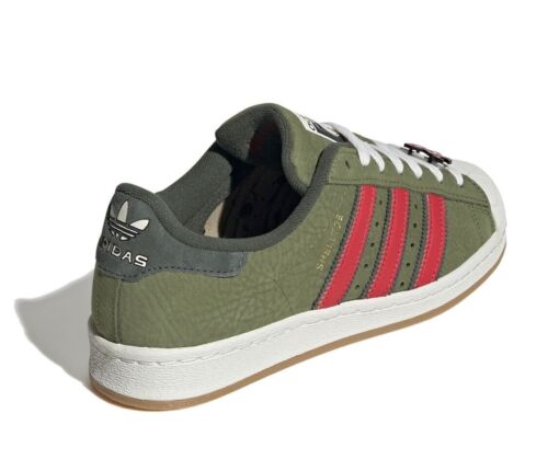 Adidas x TMNT Shell-Toe Sneakers | Mens US Size 12.5 | New with small defect HAS COMIC BOOK
