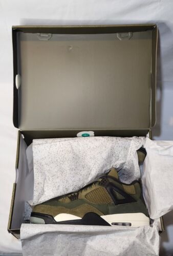 Air Jordan 4 Retro SE Craft Medium Olive Pale Vanilla | Mens Size 12 | NWB 🔥