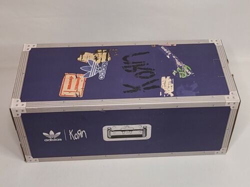Adidas x Korn Adilette Slides | Mens Size 12 | Stickers, Guitar Pick, & Box! 🔥