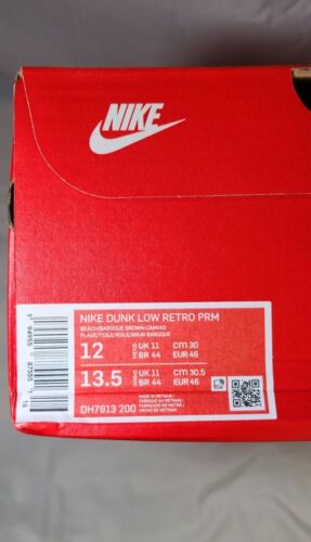 Nike Dunk Low Retro PRM | Mens Sz 12 | Animal Pack Cheetah / Giraffe SHIPS FAST!
