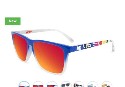 Knockaround 500 Limited / Special Edition Nascar Sunglasses Only 2000 Made! NIB