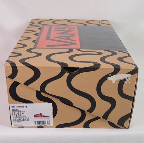 Vans OTW Half Cab By Parra PP | Mens Sz 11.5 | 2024 Collaboration NEW AND RARE