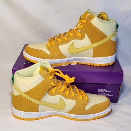 Nike SB Dunk High Pro Fruity Pack - Pineapple | Mens Size 12 | University Gold