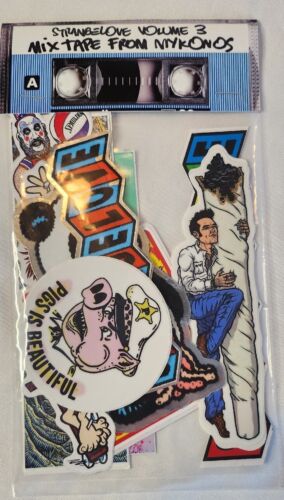 Strangelove Stickers Volume #3 Mixtape - Captain Spalding Panda Jesus Elf Pigs