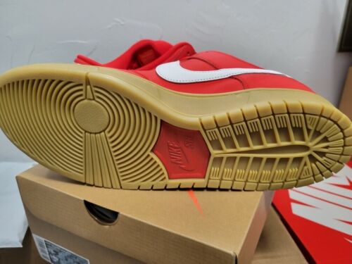 Nike SB Dunk Low Pro University Red Gum | Mens Size 11.5 | Ships FAST NEW 2024