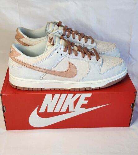 Nike Dunk Low Retro | Mens Size 12 | Fossil Rose Phantom Summit White Suede NWB