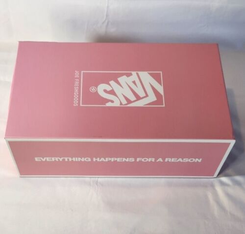 JFG Joe FreshGoods x VANS OG Style 36 Lx Red Honeymoon Mens Size 12 Checkerboard