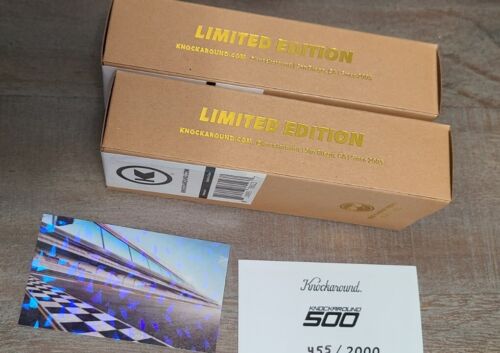 Knockaround 500 Limited / Special Edition Nascar Sunglasses Only 2000 Made! NIB