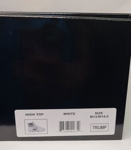 Donald Trump FIGHT FIGHT FIGHT High Top Sneakers | Size 13 | LIMITED To 5000 🔥
