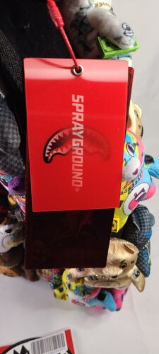 Sprayground Pack Of Real Plush Bears Runway Piece Backpack 40+ Bears SUPER RARE!