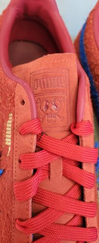 Puma x One Piece Suede 'BUGGY' | MENS SZ 12 | Ultra Red Anime Collab Ships FAST!