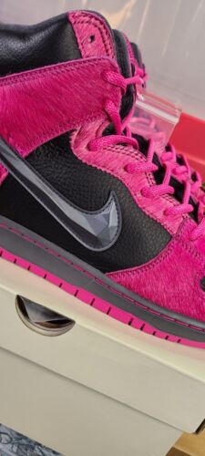 Nike SB Dunk High QS x RTJ | Mens Sz 12 | Run The Jewels Active Pink Blackš„