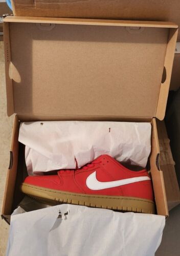 Nike SB Dunk Low Pro University Red Gum | Mens Size 11.5 | Ships FAST NEW 2024