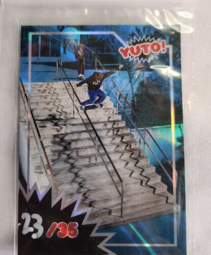 ABD Collectibles Yuto Horigome Quickstrike #23/35 Blue Lava Holofoil RaRe