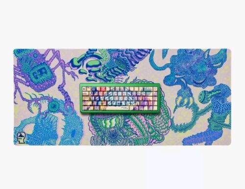 Brain Dead x Higround 68 Keycaps Set and XL Mousepad Crawler Combo Set RARE!!!!!
