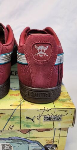 Puma x One Piece Suede 'SHANKS' | MENS SIZE 11.5 | Anime Manga Team Red NEW