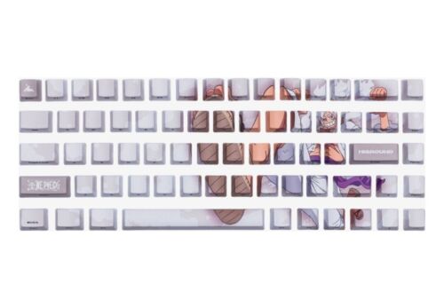 Higround x One Piece Luffy Gear 5 68-Key Keycap Set | SUPER RARE! | SHIPS FAST!