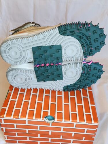 Nike Air Force 1 SP x Off-White Clear White BNIB Multicolor Spikes 2022 Virgil