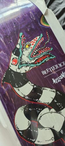 Welcome x Beetlejuice Sandworm And Movie Poster Top Deck 10.5' - BRAND NEW