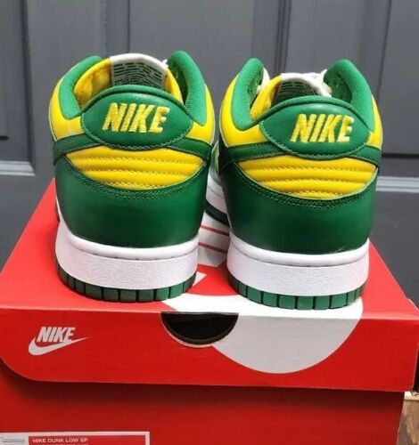 Nike Dunk Low SP Brazil 2020/2024 Green Yellow | Mens Size 12 | ✅️ Ships FAST!