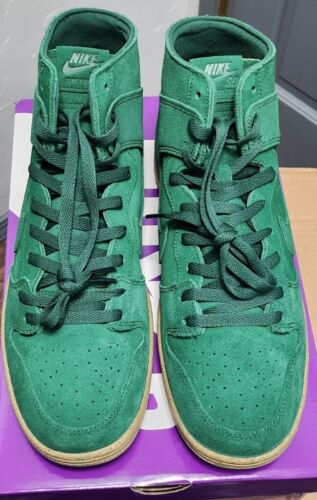 Nike SB Dunk High Pro Decon MENS SIZE 12 Gorge Green Deconstructed Craft Gum
