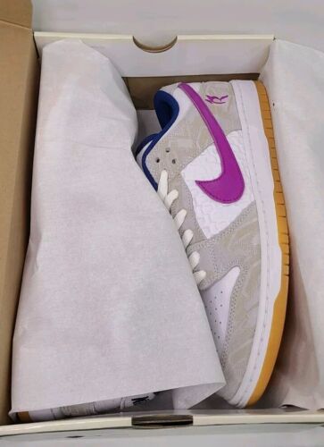 Nike SB Dunk Low PRM Rayssa Leal | Mens Sz 12 | Purple & Blue Swoosh Extra Laces