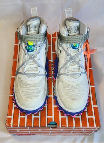 Nike Air Force 1 SP x Off-White Clear White BNIB Multicolor Spikes 2022 Virgil