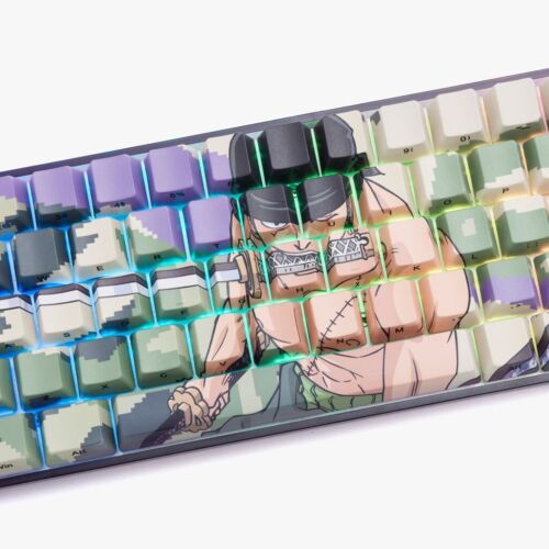 Higround x One Piece ZORRO 68-Key Keycap Set | SUPER RARE! | Ships FAST! 🔥NEW