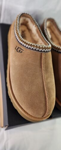 Ugg Tasman Chestnut Slipper 5950 | Mens Sz 14 | Brown Fur New In Box