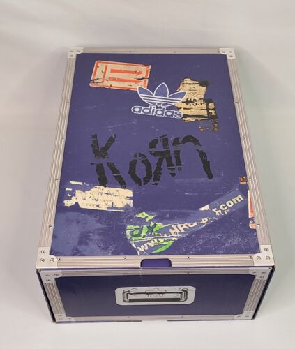 Korn x Adidas Superstar Black Gum | Mens Sz 12.5 | Red Pick + Purple Laces! π₯