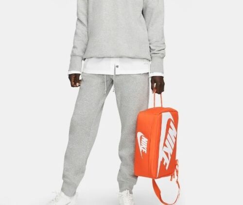 Nike Shoe Box Bag Orange White Crossbody Strap Fits Up to Size 13 NEW