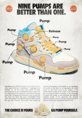 MSCHF x Reebok Pump Omni Zone IX Sunbleached | Mens Size 12 | Every Pump Works🔥