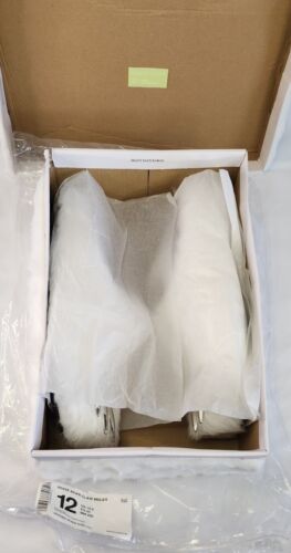 Bravest Studios White Bear Claw Mules | Mens Size 12 | Silver Claws Ships FAST