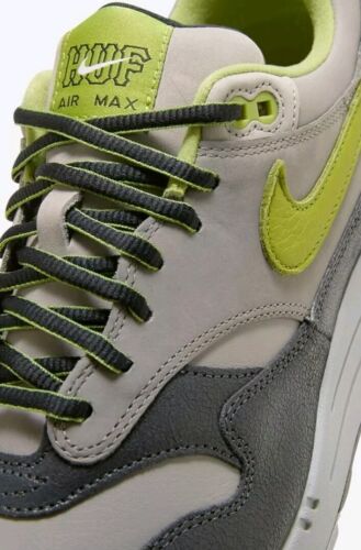 Nike Air Max 1 SP x HUF Anthracite Green Grey | Mens Size 12.5 | SHIPS FAST! 🔥