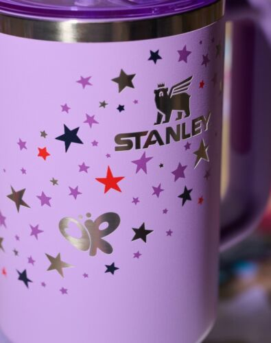 Stanley X Olivia Rodrigo Tumbler NEW!!! Purple 40 Oz Cup With Handle Hot Or Cold