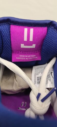 Nike SB Dunk Low PRM Rayssa Leal | Mens Sz 12 | Purple & Blue Swoosh Extra Laces