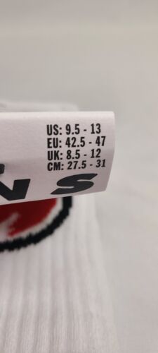Vans x Carpet Company HALF CAB DRAGON SOCKS | White W/Red NWT Ships FAST!