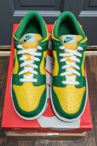Nike Dunk Low SP Brazil 2020/2024 Green Yellow | Mens Size 12 | ✅️ Ships FAST!