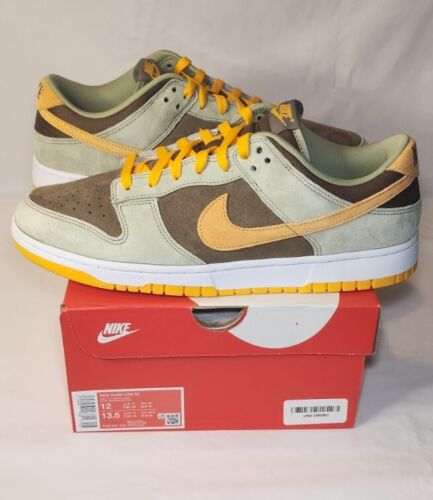 Nike Dunk Low SE | MENS SIZE 12 | Dusty Olive Pro Gold NEW 2021/2023