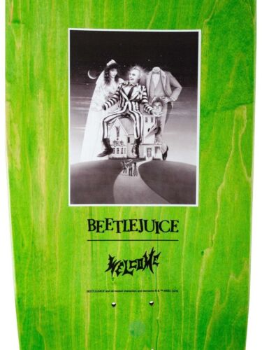 Welcome x Beetlejuice Sandworm And Movie Poster Top Deck 10.5' - BRAND NEW