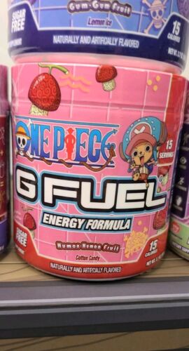 Gfuel x One Piece Treasure Chest Collectors Box | Devil Fruit Flavors Luffy Nico