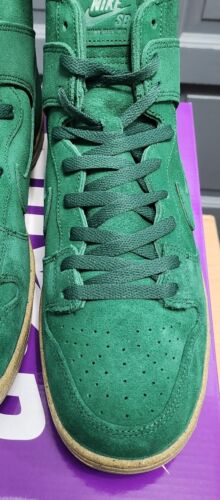 Nike SB Dunk High Pro Decon MENS SIZE 12 Gorge Green Deconstructed Craft Gum