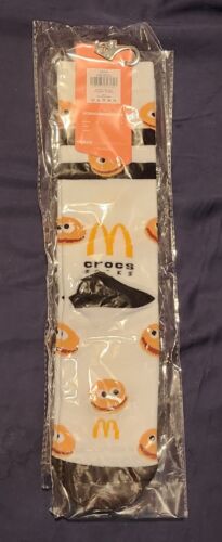 Crocs x Hamburglar McDonald's Socks | Size L/XL | Silly Odd Socks Ships FAST!