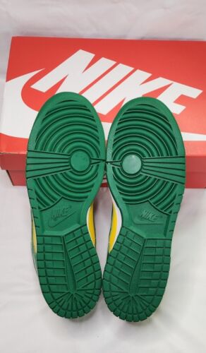 Nike Dunk Low SP Brazil 2020/2024 Green Yellow | Mens Size 9.5 | ✅️ Ships FAST