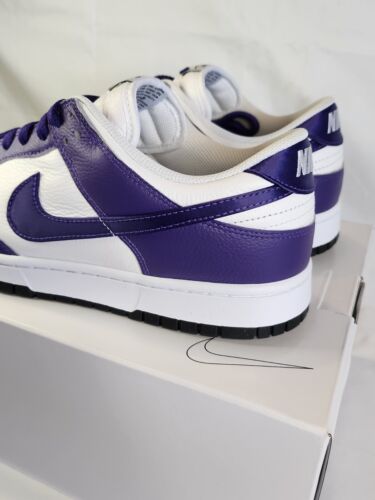 Nike Dunk Low By You Court Purple | Mens Size 12 | Nike ID White Black Blueberry