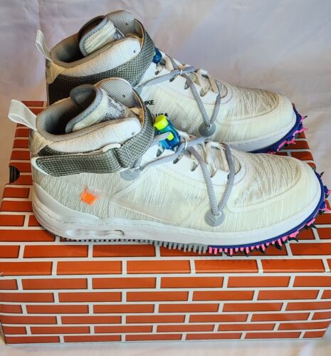 Nike Air Force 1 SP x Off-White Clear White BNIB Multicolor Spikes 2022 Virgil