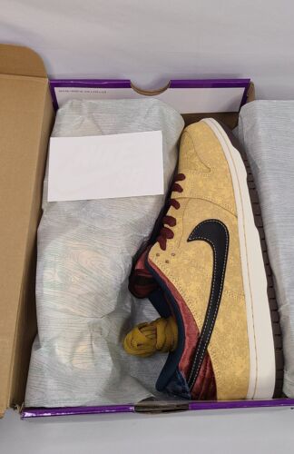 Nike SB Dunk Low City Of Cinema | Mens Sz 12 | Celestial Gold Red Navy Black NEW*