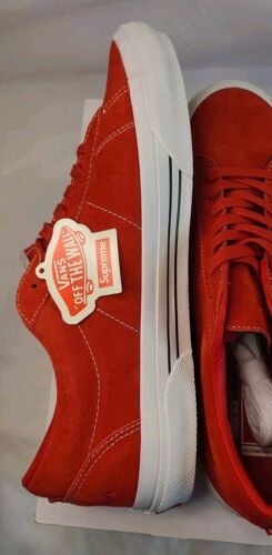 Supreme Γ Vans Sid 2024 RED | Mens Size 11.5 | "Fuck Em!" NIB Ships FAST! π₯