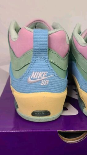 Nike SB Air Max Ishod Wair QS x Verdy Visty | Mens Sz 12 | Blue Gaze Pink Green