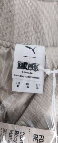 Puma x One Piece Luffy Varsity Jacket | Size XL | Gear 5 Straw Hat Crew Joy Boy